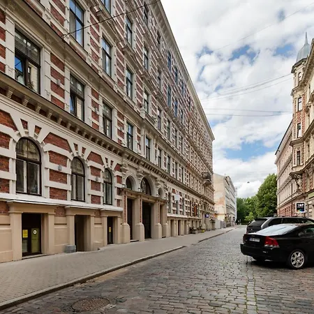 Modern Design Studio Apartment In Riga Center Eksteriør bilde